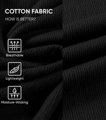 Mens T-Shirt Short Sleeve Muscle Textured Knit Crewneck Slim T Shirt Gym Workout Athletic Tee Shirts