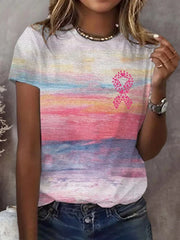 Women'sRound Neck T-Shirt