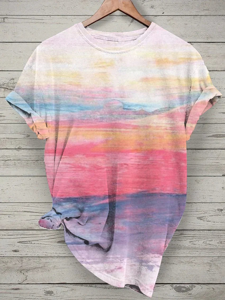 Women's Casual Crew Neck T-Shirt