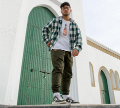 Mens Casual Joggers Pants - Cotton Drawstring Chino Cargo Pants Hiking Outdoor Twill Track Jogging Sweatpants Pants