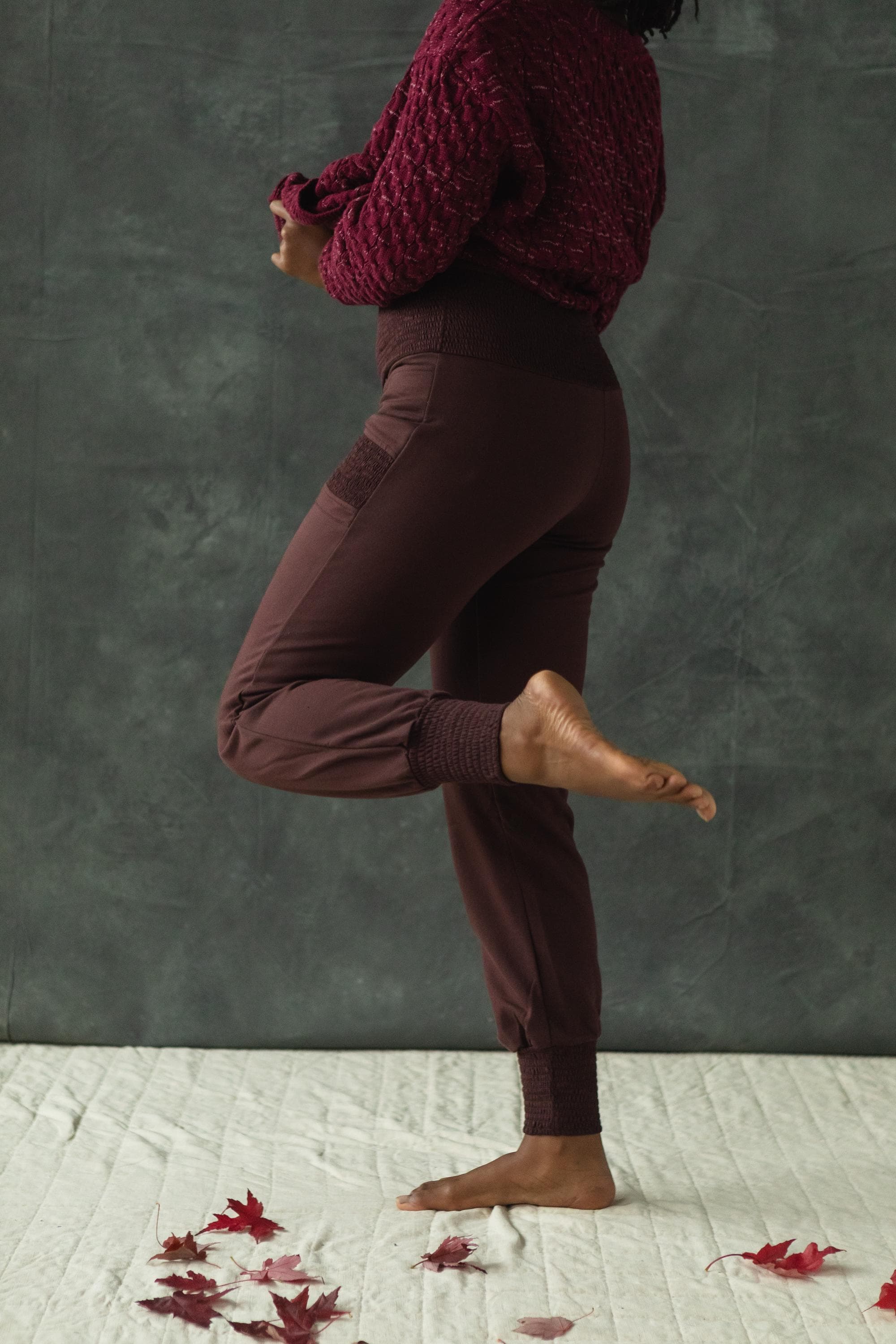 Cozy Joggers - organic cotton fleece pants with pockets - street style sweatpants