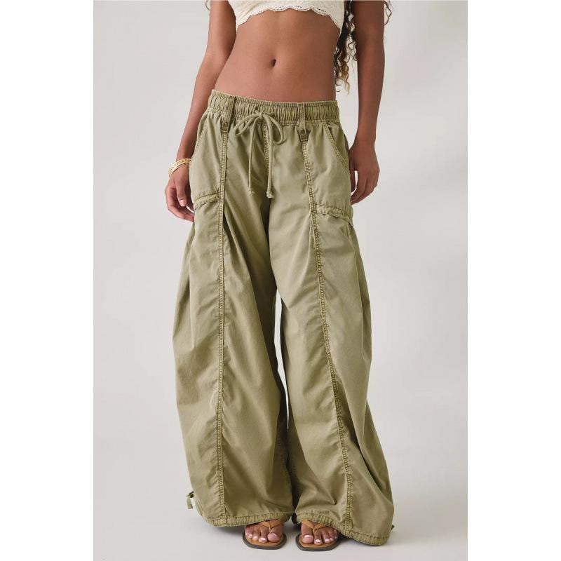 Street Hipster Loose Casual Working Pants, Baggy Utility Cargo Slacks, Trendy Urban Streetwear Trousers, Oversized Workwear Bottoms