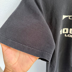 Vintage 90s Screen Stars Black "100 Club London" T-Shirt – Retro Music Venue Trumpet Graphic Tee Size XL